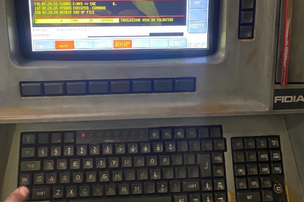 Assistenza macchine utensili Fidia prima